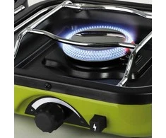 DUAL COMPACT + GRILL dviguba kempingo viryklė