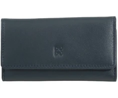 DUDU etui na klucze skóra naturalna karabińczyki poziome klapa zatrzask