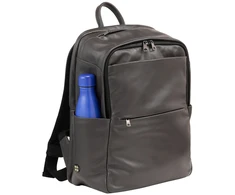 DUDU Kuprinė biznesowy Sydney – skóra naturalna, komora na laptopa, miejsce na tablet, dydis 20 l, 20 l