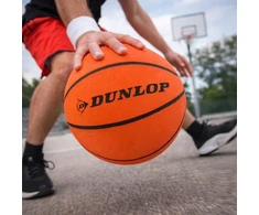 Dunlop krepšinio kamuolys lauko žaidimui, 8 panelių, 7 dydis, oranžinis