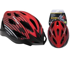 Dunlop MTB dviratininko šalmas M, 55–58 cm, raudonas-juodas