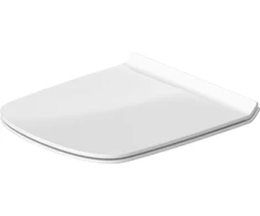 Duravit poda sēdriņķis ar vāku DuraStyle, pagarināts, QR/SC, balts