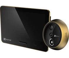 Durų akutė EZVIZ EP4, 8 MP, Wi-Fi, aukso spalvos