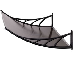 Durų stogelis 100x80 cm, polikarbonato dangtis, MultiGarden