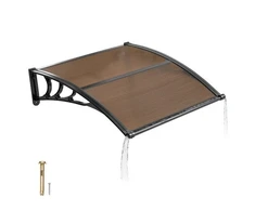 VEVOR Prieangio stogelis langus, 38 x 40 cm, rudas