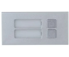 Dviejų mygtukų iškvietimo modulis Dahua VTO4202F-MDB2, sidabrinis