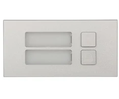 Dviejų mygtukų iškvietimo modulis Dahua VTO4202F-MDB2, sidabrinis