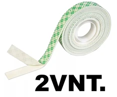 Dvipusė lipni juostelė, 2 vnt.
