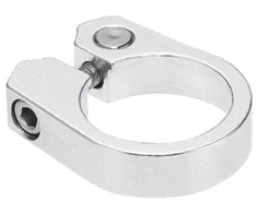 Dviračio balnelio apkaba su varžtu Saccon, 31,8 mm, juoda