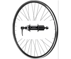 Dviračio galinis ratas 26" su Shimano stebule, juodas