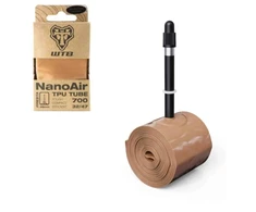 Dviračio kamera iš TPU WTB NanoAir, 700 × 32/47, FV 48 mm