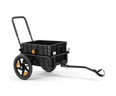 Dviračio krovinių priekaba-vežimėlis VEVOR CT1022, 45 kg keliamoji galia