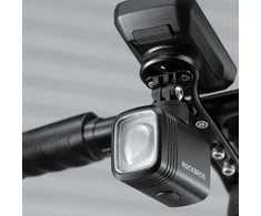 Rockbros M6 1000 lm front rechargeable bike light 2800 mAh - juodas