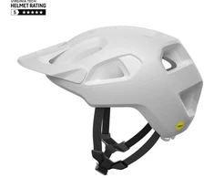 Dviračio šalmas POC Cularis su snapeliu ir Mips Air Node, baltas