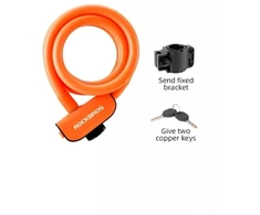 Dviračio spyna Rockbros RKS515-OR 1.1m oranžinė