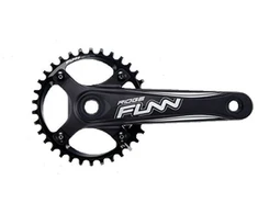 Dviračio švaistiklių sistema FUNN Ridge 34T, 175 mm, juoda