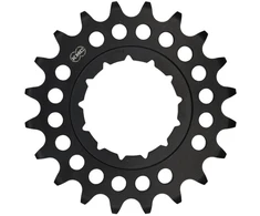 Dviračio žvaigždutė Rohloff, 3 mm, KMC, 20 dantų, juoda