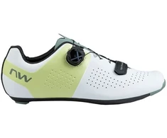 Dviratininko batai su Morph Carbon padu NORTHWAVE Storm Carbon, balti
