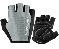 Rockbros S099GR dviratininko pirštinės, dydis XXL – pilkos
