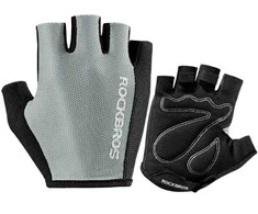 Rockbros S099GR cycling pirštinės, dydis XXL – pilka