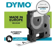 DYMO D1 juostelė 9mmx7m juoda/balta S0720680 (9 mm)