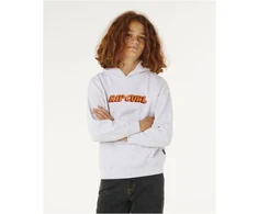 Džemperis berniukams su gobtuvu Rip Curl Eternal Shred Logo, pilkas
