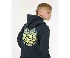 Džemperis berniukams su gobtuvu Rip Curl Wetsuit Icon, tamsiai mėlynas