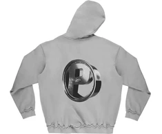 Džemperis su užtrauktuku Prosto P Rim Zip Hoodie KL261MSWE2121 pilkas L