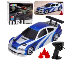 E46 RC drift automobilis 1:43, 4WD, 15 km/h