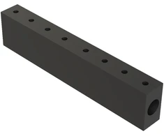 EASY LINK sistemos bėgelio vidinis sujungimas, juodas, K1002345N