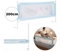 ECOTOYS 200 cm lovos apsauginis turėklas, vaiko apsauga