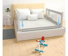 ECOTOYS lovos apsauginis turėklas 160 cm, vaiko apsauga