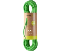 EDELRID TOMMY CALDWELL ECO DRY DT 9,6 mm 80 m laipiojimo virvė – NEONINĖ ŽALIA