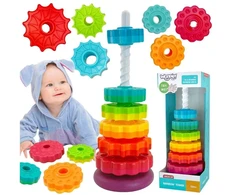 WOOPIE BABY edukacinė piramidė bokštas