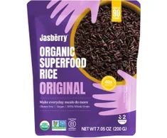 Grandininis pjūklas Ekologiški pilno grūdo ryžiai be glitimo Jasberry EXPRESS 200 g