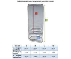 Elastinga čiurnos sąnario apsauga Masters OSS-10