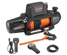 VEVOR Elektrinis gervė 6100 kg, 12V DC su sin. virve