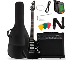 Carruzzo V-TONE EGA 39 MBK gitara elektrinė 4/4 stratocas