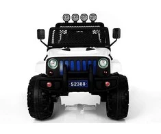 Elektrinis automobilis vaikams Jeep S2388 – nuotykiams ir smagiam vairavimui lauke.