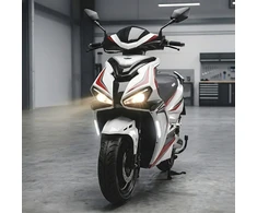 Elektrinis motoroleris HECHT EQUIS Baltas, baltas