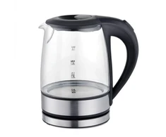 Maestro MR-062-Juodas Glass Electric Virdulys 1,2 L