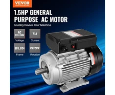 VEVOR 1.1 kW elektrinis variklis 2800 sūk./min