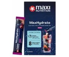 Elektrolitai MaxiNutrition MaxHydrate Classic 10 x 16 g, uogų skonio