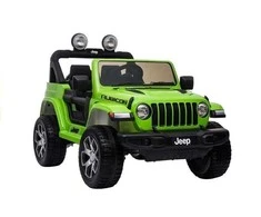 Elektromobilis džipas 4x4 Rubicon – nuotykiams ir smagiam važiavimui lauke.