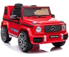 Elektromobilis Mercedes G63 AMG vaikams – pramogai ir vairavimo džiaugsmui lauke.