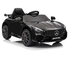 Elektromobilis Mercedes GTR vaikams – pramogai ir saugiam vairavimo džiaugsmui.