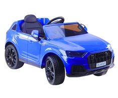 Lean Cars Akumuliatorinis automobilis Audi Q7 Mėlynas dažytas