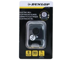 Elektroninis dviračio skambutis su 6 garsais Dunlop, juodas
