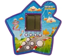 Elektroninis „Tetris“ žaidimas žvaigždės formos, violetinis