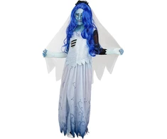 Emilijos kostiumas mergaitėms – „Mirusi nuotaka“ (Corpse Bride)